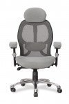 Ergo 24 Hour Chair Luxury Executive Mesh Office Chair Grey DPA/ERGO/KTAG/GY - enlarged view