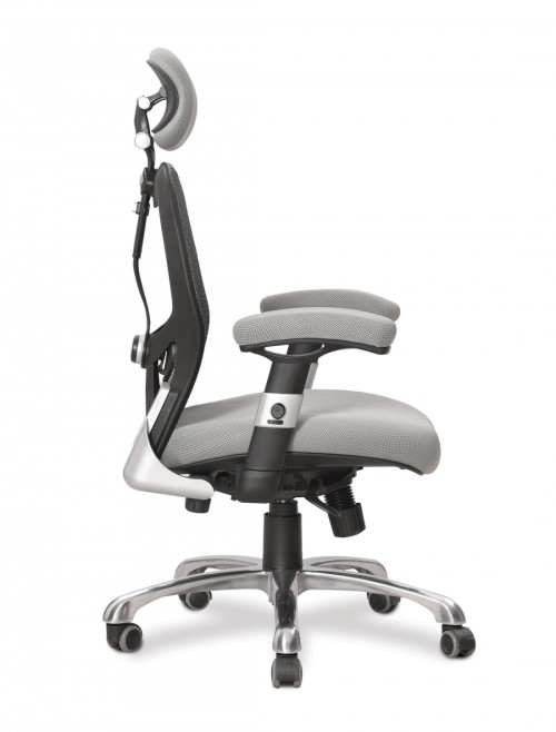 Ergo 24 Hour Chair Luxury Executive Mesh Office Chair Grey DPA/ERGO/KTAG/GY - enlarged view