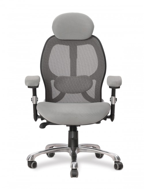 Ergo 24 Hour Chair Luxury Executive Mesh Office Chair Grey DPA/ERGO/KTAG/GY - enlarged view