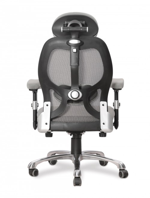 Ergo 24 Hour Chair Luxury Executive Mesh Office Chair Grey DPA/ERGO/KTAG/GY - enlarged view