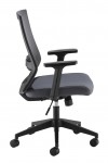 Mesh Office Chair Travis Grey Operator Chair TVS300T1-K by Dams - enlarged view