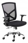 Mesh Office Chair Hale Black Operator Chair HAL300T1-K by Dams - enlarged view