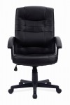 Darwin Faux Leather Office Chair Black BCP/1007/PU by Eliza Tinsley - enlarged view