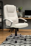 Office Chair Cream Leather Westminster Executive Chair DPA2008ATG/LCM by Eliza Tinsley - enlarged view