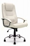 Office Chair Cream Leather Westminster Executive Chair DPA2008ATG/LCM by Eliza Tinsley - enlarged view