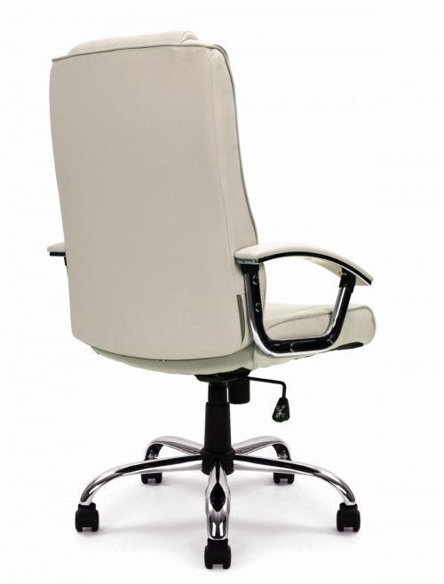 Office Chair Cream Leather Westminster Executive Chair DPA2008ATG/LCM by Eliza Tinsley - enlarged view