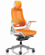 Zure Orange Executive Elastomer Office Chair with Headrest KC0165