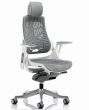 Zure Grey Executive Elastomer Office Chair with Headrest KC0164