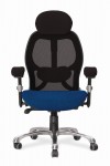 Ergo 24 Hour Chair Luxury Executive Mesh Office Chair Scuba ERGO/YP082/BK - enlarged view