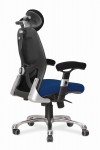 Ergo 24 Hour Chair Luxury Executive Mesh Office Chair Scuba ERGO/YP082/BK - enlarged view