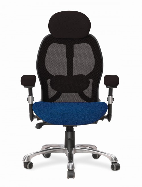 Ergo 24 Hour Chair Luxury Executive Mesh Office Chair Scuba ERGO/YP082/BK - enlarged view