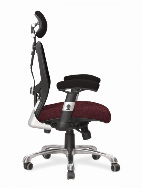 Ergo 24 Hour Chair Luxury Executive Mesh Office Chair Guyana ERGO/YP051/BK - enlarged view