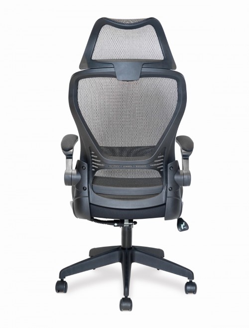 Mesh Office Chair Black Canis Computer Chair BCM/K540/BK by Eliza Tinsley Nautilus - enlarged view