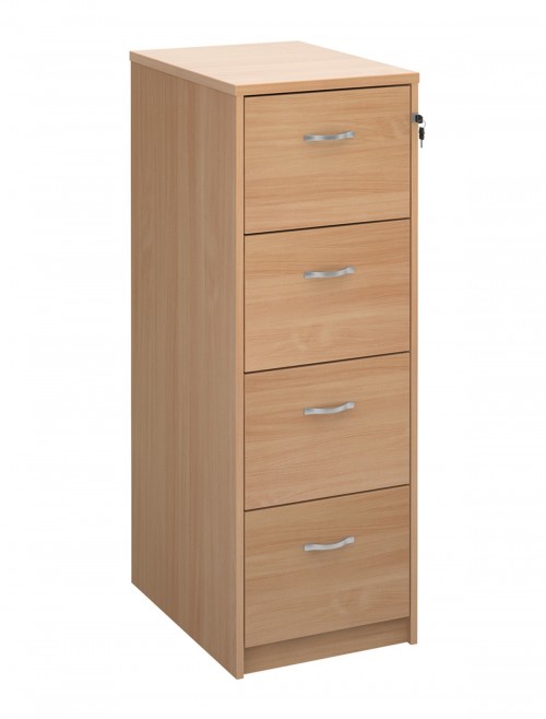 Deluxe Executive 4 Drawer Filing Cabinet LF4 - enlarged view