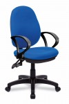 Office Chairs Blue Java 200 High Back Operator Chair BCF/P505/BL by Eliza Tinsley - enlarged view