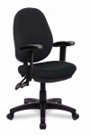 Office Chairs Black Java 200 High Back Operator Chair BCF/P505/BK by Eliza Tinsley - enlarged view