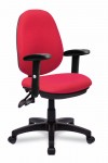 Office Chairs Red Java 200 High Back Operator Chair BCF/P505/RD by Eliza Tinsley - enlarged view