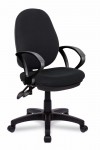 Office Chairs Black Java 200 High Back Operator Chair BCF/P505/BK by Eliza Tinsley - enlarged view