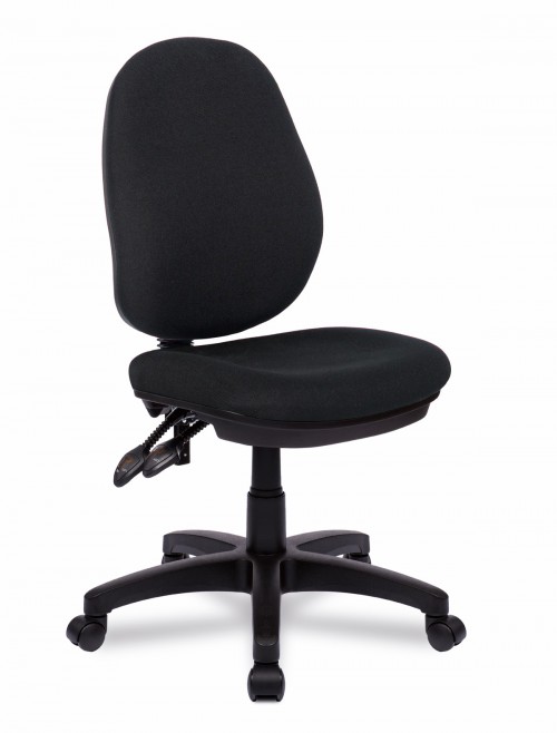 Office Chairs Black Java 300 High Back Operator Chairs BCF/P606/BK by Eliza Tinsley - enlarged view