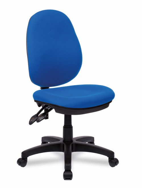 Office Chairs Blue Java 200 High Back Operator Chair BCF/P505/BL by Eliza Tinsley - enlarged view