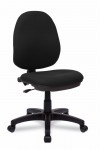 Fabric Office Chair Black Java 100 Task Operator Chair BCF/I300/BK by Eliza Tinsley - enlarged view