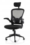 Mesh Office Chair Black Ace Executive Chair OP000317 by Dynamic - enlarged view