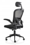 Mesh Office Chair Black Ace Executive Chair OP000317 by Dynamic - enlarged view