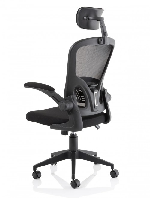 Mesh Office Chair Black Ace Executive Chair OP000317 by Dynamic - enlarged view