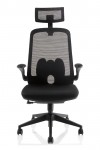 Mesh Office Chair Black Sigma Executive Chair OP000320 by Dynamic - enlarged view