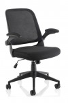 Mesh Office Chair Black Crew Operator Chair OP000318 by Dynamic - enlarged view