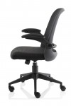 Mesh Office Chair Black Crew Operator Chair OP000318 by Dynamic - enlarged view