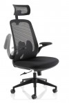 Mesh Office Chair Black Sigma Executive Chair OP000320 by Dynamic - enlarged view