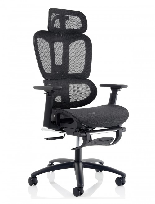 Mesh Office Chair Black Horizon Executive Chair OP000319 by Dynamic - enlarged view