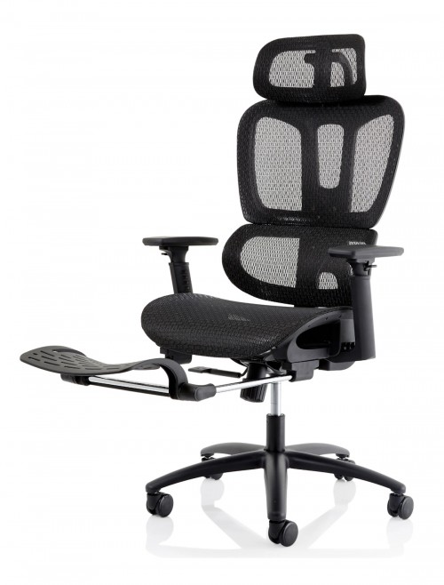 Mesh Office Chair Black Horizon Executive Chair OP000319 by Dynamic