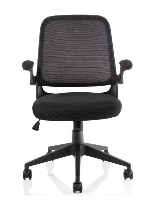 Mesh Office Chair Black Crew Operator Chair OP000318 by Dynamic - enlarged view