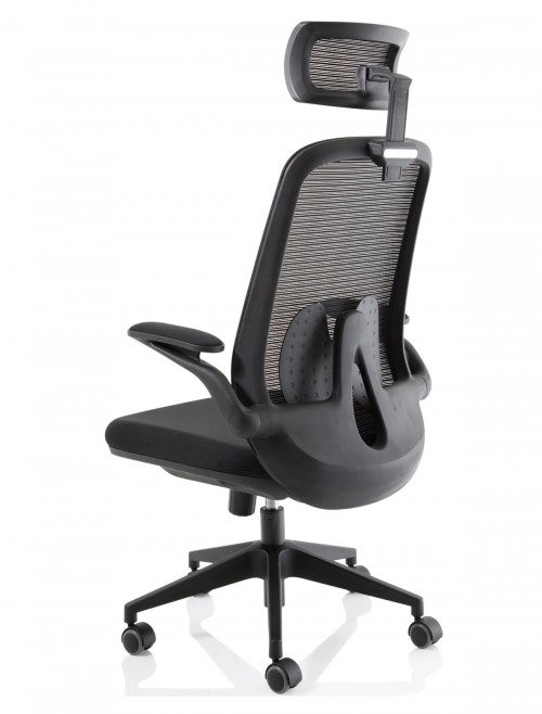 Mesh Office Chair Black Sigma Executive Chair OP000320 by Dynamic - enlarged view