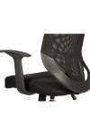 Mesh Office Chair Black Nova Executive Chair 1095 by Teknik - enlarged view