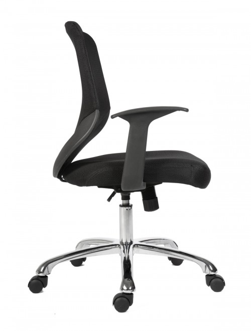 Mesh Office Chair Black Nova Executive Chair 1095 by Teknik - enlarged view