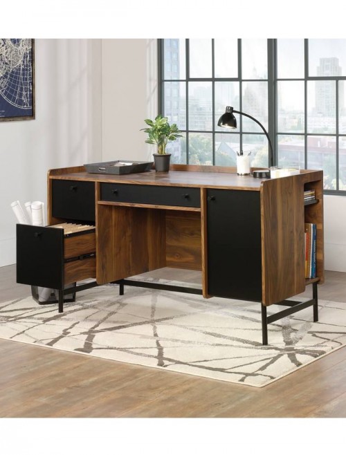 Home Office Desks Hampstead Park Walnut Desk 5420731 by Teknik