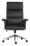 Office Chairs Elegance Black Faux Leather Executive Chair 6950BLK by Teknik - enlarged view