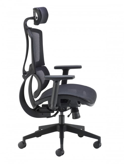 Alto Mesh Office Chair CH1914BK by TC Office - enlarged view