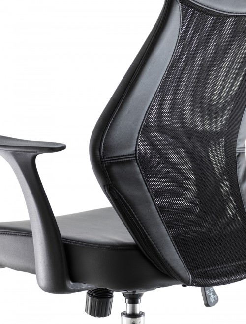 Fonseca II Executive Mesh Office Chair CH2404BK by TC Office - enlarged view