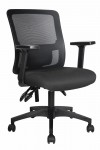 Mesh Office Chair Black Barri Task Chair BCP/F590/BK by Nautilus - enlarged view