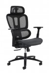 Mesh Office Chair Zala Black Operator Chair ZAL300T1-K by Dams - enlarged view