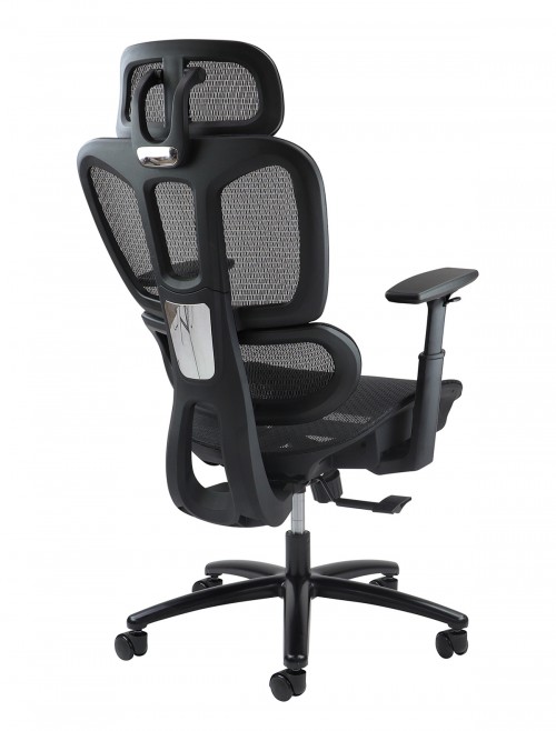 Mesh Office Chair Zala Black Operator Chair ZAL300T1-K by Dams - enlarged view