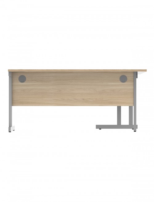 Office Desks Canadian Oak TC Core 1600mm L Shaped Desk Left Hand CORE1612LHDUOK - enlarged view