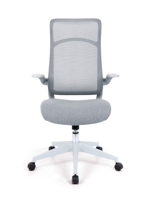 Mesh Office Chair Romsey High Back Grey Task Chair BCM/H476/GY by Nautilus - enlarged view