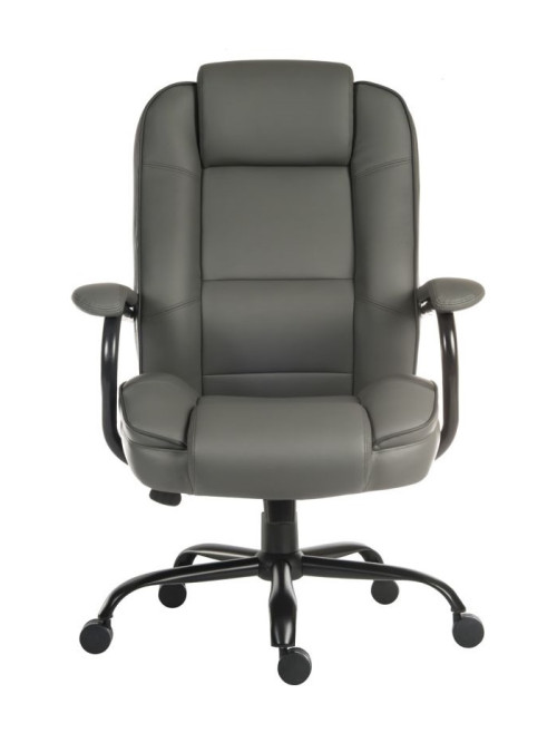 Office Chair Goliath Duo Heavy Duty 24 Hour Chair Grey 6925GREY by Teknik - enlarged view