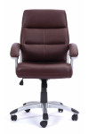 Office Chairs Burgundy Leather Effect Greenwich Executive Chair BCP/T101/BY by Eliza Tinsley - enlarged view