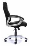 Office Chairs Black Leather Effect Greenwich Executive Chair BCP/T101/BK by Eliza Tinsley - enlarged view